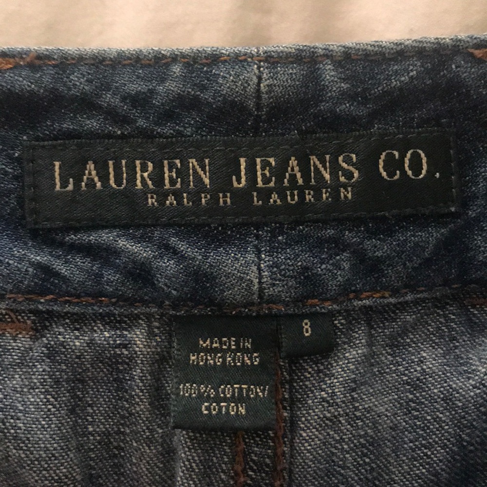 Ralph Lauren wide leg jeans size 8